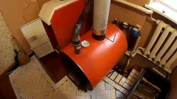 Котёл УЮТ-10 твердотопливный 10кВт